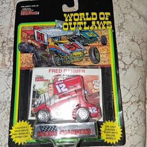 Red Die-Cast Sprint Car